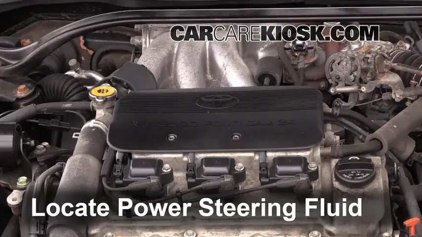 2002 Toyota Solara SLE 3.0L V6 Coupe Power Steering Fluid